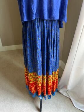 Boho boheniam maxi skirt size L